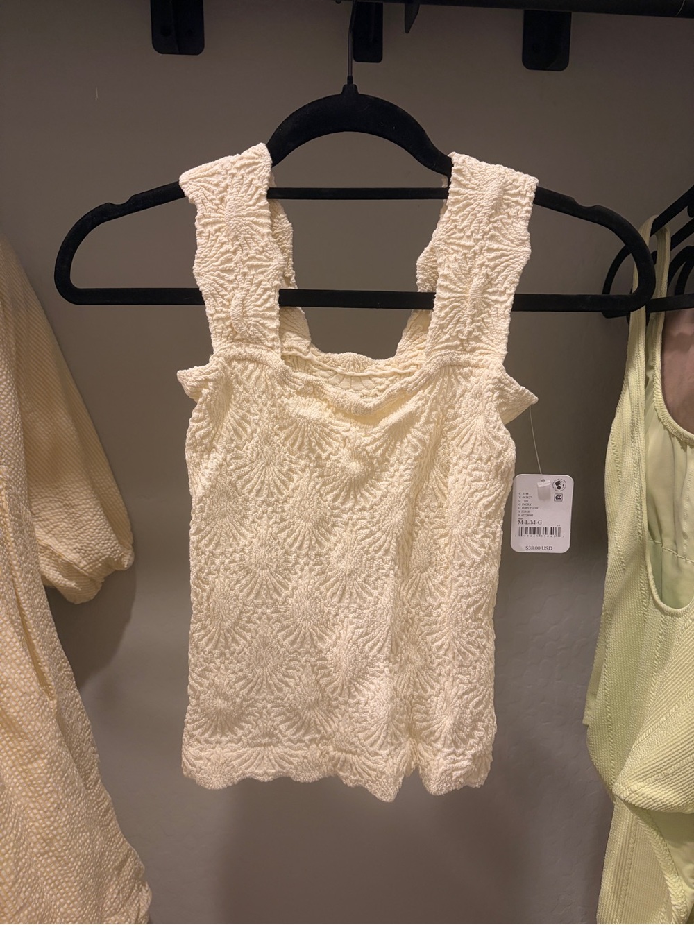 Free People NWT Ivory Top
